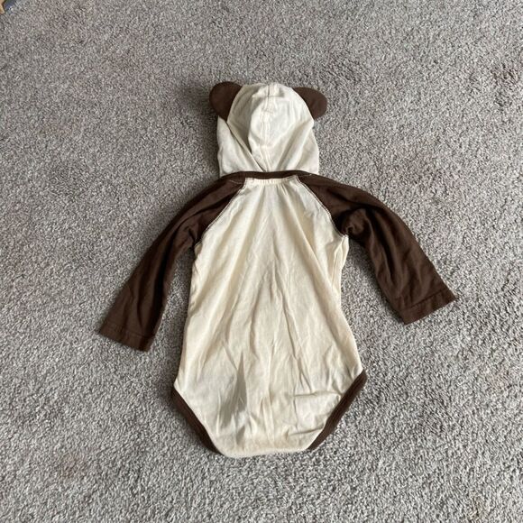 Rabbit skins‎ Asheville NC bear hooded onesie 12m bear ears. Good condition - Picture 3 of 3